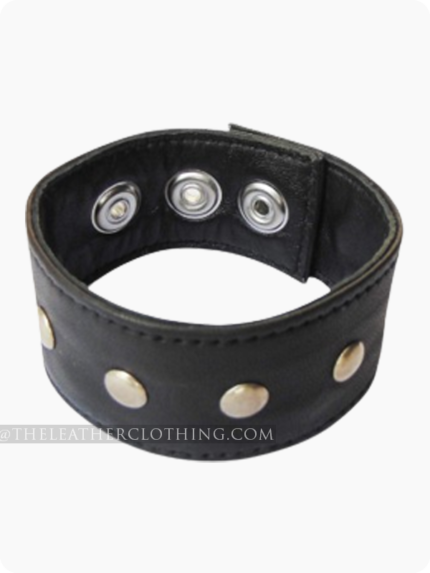Custom Made Leather Cock Ring With D Ring