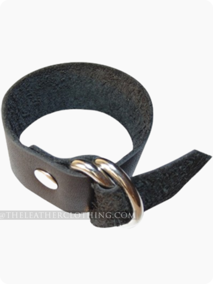 Custom Made Leather Cock Ring With d Ring
