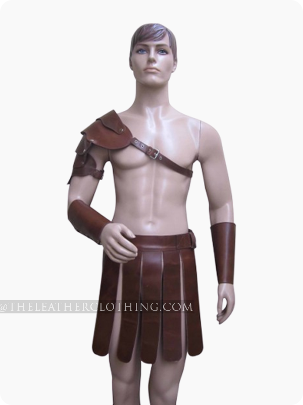 Custom Made Leather Gladiator – The Leather Clothing