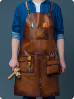 Hand Made Leather Carpenter Apron