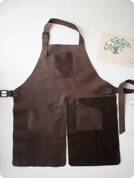 Hand Made Leather Carpenter Apron