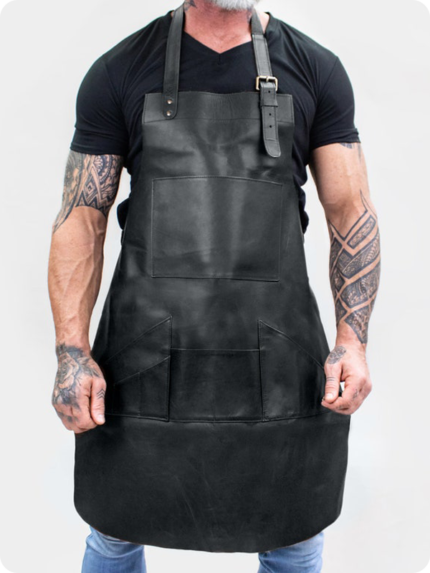 Hand Made Leather Carpenter Apron