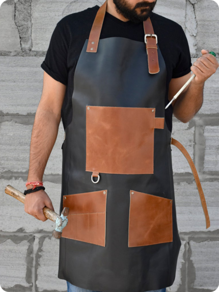 Hand Made Leather Carpenter Apron