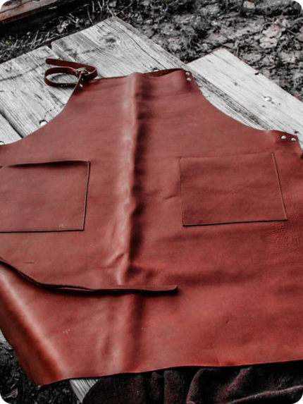 Hand Made Leather Carpenter Apron