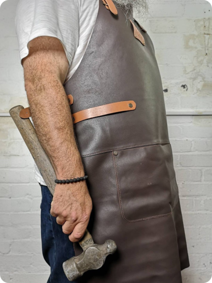 Hand Made Leather Carpenter Apron