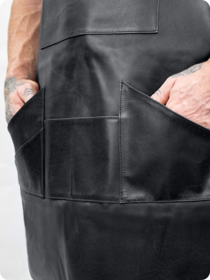 Hand Made Leather Carpenter Apron