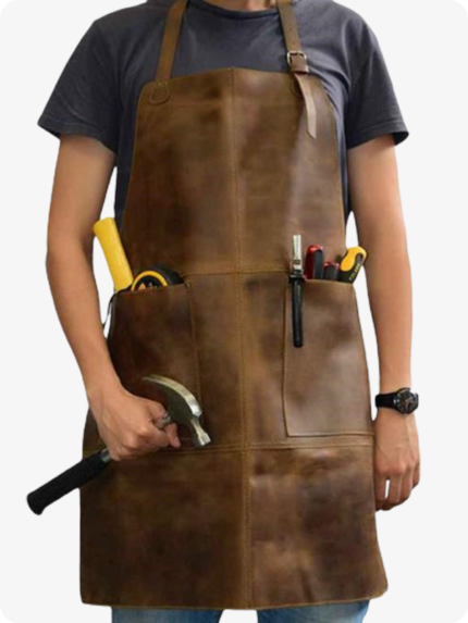 Hand Made Leather Carpenter Apron