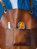 Hand Made Leather Carpenter Apron